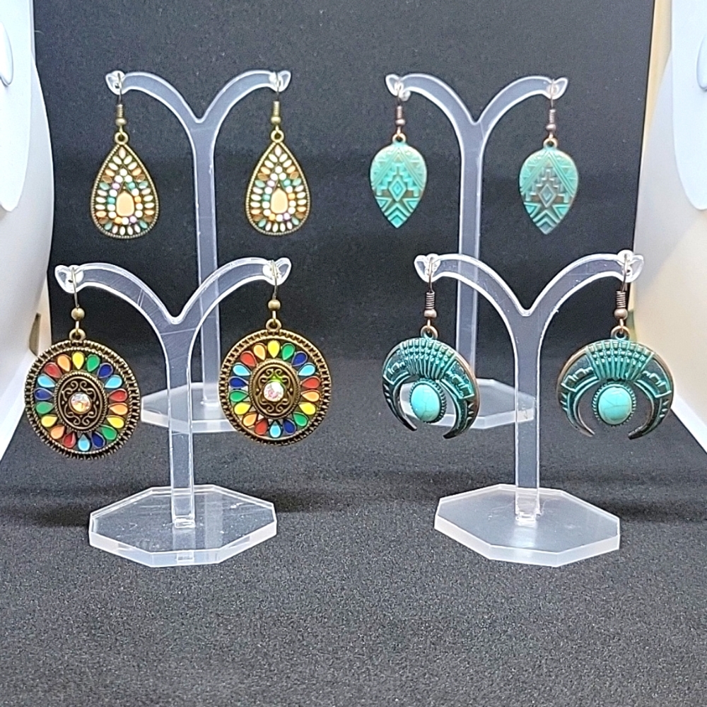Womens, Teens,  Girls earring lot. Boho style